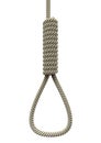 Hangmans Noose Rope Royalty Free Stock Photo