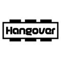 HANGOVER stamp on white background Royalty Free Stock Photo