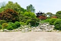 Hangzhou beautiful gardens in the park Royalty Free Stock Photo