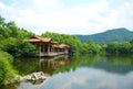 Hangzhou west lake scenery Royalty Free Stock Photo