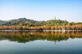 Hangzhou West Lake scenery Royalty Free Stock Photo