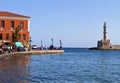 Hania city at Crete island in Greece Royalty Free Stock Photo