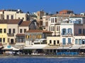 Hania city at Crete island in Greece Royalty Free Stock Photo