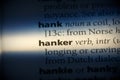 Hanker Royalty Free Stock Photo