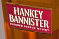 Hankey Bannister blended Scotch Whisky closeup