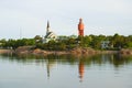 Hanko in the early June morning. Finland Royalty Free Stock Photo