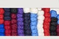 Color yarn for knitting