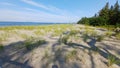 Hanlan\'s Point Nude Beach view on Toronto Islands Royalty Free Stock Photo