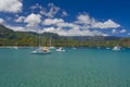 Hanley Bay Marina in Kauai Royalty Free Stock Photo