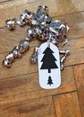 Hanmade christmas gift tag