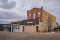 Storefronts on the mainstreet of Hanna