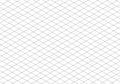 Isometric grid guide line. Notebook sheet blank. 3d perspective paper background. Typography template. Royalty Free Stock Photo