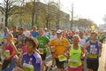 Runners on the track of Hannover Marathon