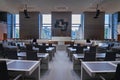 Overview of the central part of the Plenum in the Parliament of Lower Saxony at the Open Day