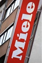Hannover/Germany - 11/13/2017 - An Image of a Miele Logo Royalty Free Stock Photo