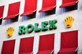 Hannover/Germany - 11/13/2017 - An Image of a Rolex Logo - Wempe Shop