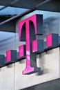 Hannover/Germany - 11/13/2017 - An Image of a Telekom Logo