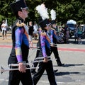 Hannover Germany July 2022 - Marksmen's Fair Hannover parade Royalty Free Stock Photo