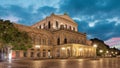 Hannover State Opera in the evening