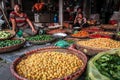 The fruits and vegetables markets of hanoi, vietnam