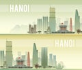 Hanoi. Vector illustration.