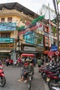 Portrait of Vietnamese man cyclo driver waiting for tourists