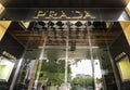 Prada brand store in Hanoi, Vietnam