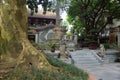 Hanoi, Vietnam. King Le Thai To Monument gardens .