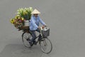 Hanoi, Vietnam -Local street vendor on city center of Hanoi, Vietnam Royalty Free Stock Photo