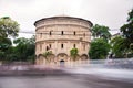 HANOI, VIETNAM - MAY 24, 2017: Hanoi Water tower building with b Royalty Free Stock Photo