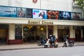 Hanoi, Vietnam - Nov 16, 2014: August Cinema, the very old movie theater, located on Hang Bai street, 5 min away from Turtle Lake,