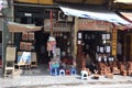 View of a shop front in the old quarter of Hanoi, Vietnam