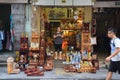View of a shop front in the old quarter of Hanoi, Vietnam Royalty Free Stock Photo