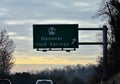 Hanover Exit onto Route 94 South from 11/15 South