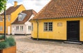 Hans Christian Andersen birthplace and original museum in the old town of Odense Royalty Free Stock Photo