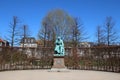 Hans Christian Andersen monument in Copenhagen