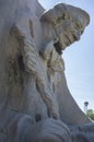 Hans Christian Andersen monument, representing the author writing The Ugly Duckling