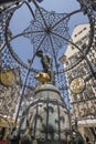 Hans im Gluck fountain , Stuttagrt, Germany Royalty Free Stock Photo