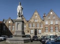 Hans Memling statue Bruges