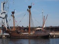 Hansahafen harbour in Luebeck