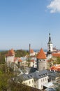 Hanseatic city of Tallinn Royalty Free Stock Photo