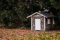 Hansel & Gretel, The delicious gingerbread house lures with its sweet delicacies. A part of Fairy Tales garden in Loucen romantic