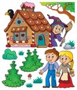 Hansel and Gretel theme set 1 Royalty Free Stock Photo