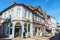 Shopping street in Hansestadt Stade, Lower Saxony, Germany