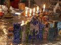 Hanuka candle lights