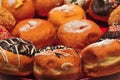 Hanukka Doughnuts Royalty Free Stock Photo