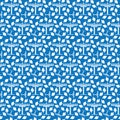 Blue White Hanukkah background, Blue White Menorah and dreidels seamless pattern