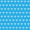Blue White Hanukkah background, Blue White Menorah seamless pattern Royalty Free Stock Photo