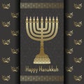 Hanukkah background