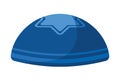 hanukkah blue kippah